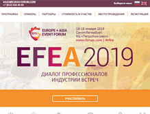 Tablet Screenshot of euras-forum.com